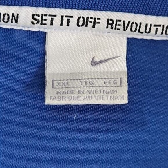 Nike Air Full Zip Jacket Men's Size XXL Navy Blue Long Sleeve EUC Set It Off - Picture 6 of 16